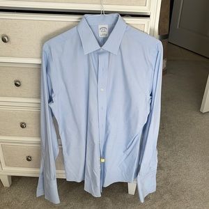 Brooks brothers blue dress shirt